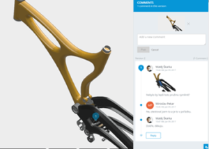 Fusion360-web-rozhrani