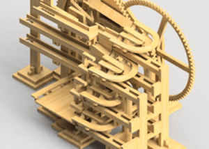 Marble-Machine-Clock