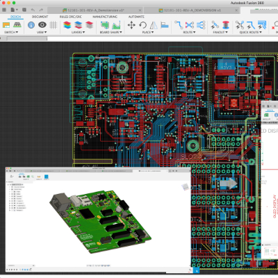 Autodesk Eagle stahnout Fusion 360 CAM obrabeni