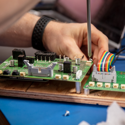Navrh PCB spoje Fusion 360 CAM obrabeni