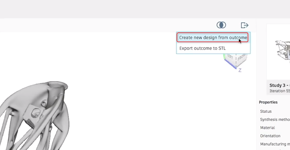 Export designu z gen. designu